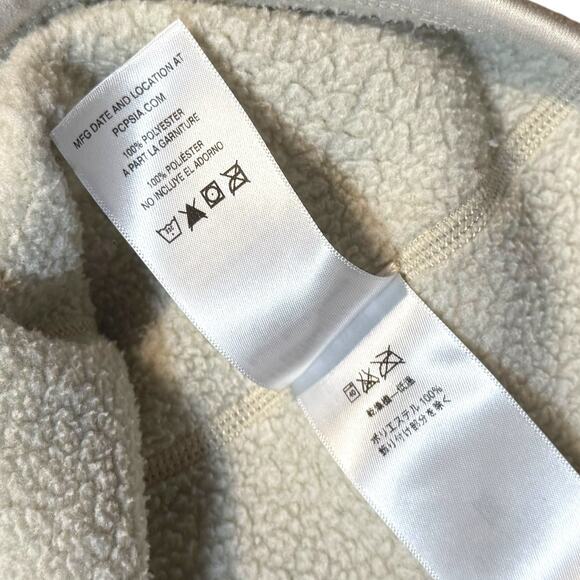 Patagonia Better Sweater 1/4-Zip Fleece Pullover Jacket Pocket Cream Size Small - Picture 7 of 10